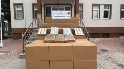 Kırşehir'de 4 Milyon TL Değerinde Kaçak Makaron Ele Geçirildi