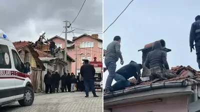 Kütahya Tavşanlı'da Çıkan Yangın Tek Katlı Evi Kullanılamaz Hale Getirdi