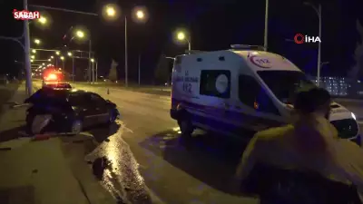 Malatya'da Üç Araçlık Zincirleme Kazada 4 Kişi Yaralandı