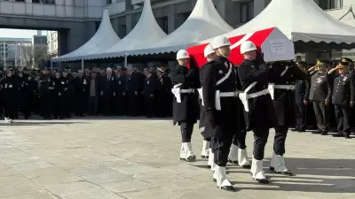 Polis Memuru Mustafa Aydın Son Yolculuğuna Uğurlandı