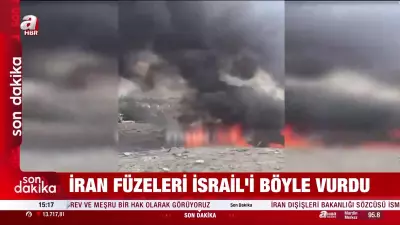İran'dan İsrail'e Füze Saldırısı: Kudüs Yakınlarındaki Hedef Vuruldu