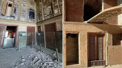 İran'dan UNESCO Mirasına Saldırı İddiası: Çehel Sütun Sarayı Hasar Gördü