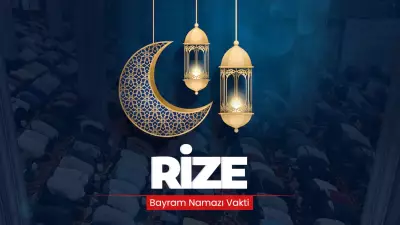 Rize'de Ramazan Bayramı Namaz Saati Açıklandı: İşte Diyanet'in Belirlediği Vakit