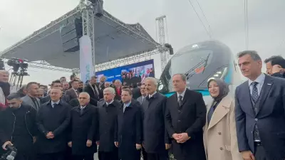 Sakarya'da Tarihi Gün: Yerli Elektrikli Hızlı Tren Raylara İndi