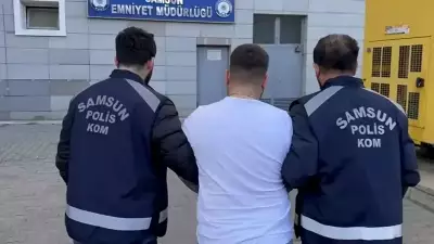 Samsun'da Firari Hükümlü Uyuşturucu Kullanırken Yakalandı, Pencereden Atlayarak Kaçmaya Çalıştı