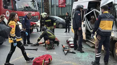 Samsun'da Zincirleme Trafik Kazası: 7 Kişi Yaralandı