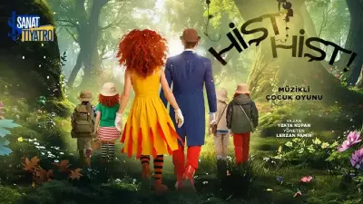 İş Sanat'tan Çocuklara Doğa Sevgisi Aşılayan Yeni Oyun: 'Hişt Hişt!'