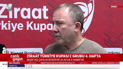 Sergen Yalçın: Türkiye Kupası Ana Hedefimiz, Rizespor Maçına Odaklandık