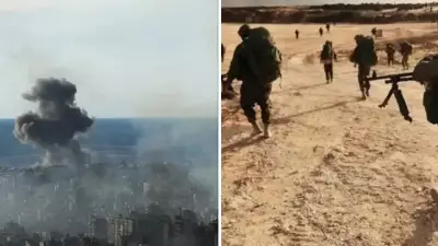 İsrail Beyrut'u Bombaladı, Lübnan'da Havadan Asker İndirme Girişimi Yaşandı