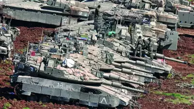 İsrail Tankları Lübnan Sınırına Yığıldı: Litani Nehri Güneyi Boşaltılıyor