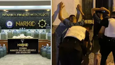 İstanbul'da Büyük Uyuşturucu Operasyonu: 5 Şüpheli Yakalandı