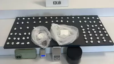 İstanbul'da Uyuşturucu Operasyonu: 82 Parça Kokain Ele Geçirildi