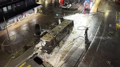 İsviçre'de Posta Otobüsünde Çıkan Yangında 6 Kişi Hayatını Kaybetti