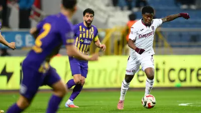 Trabzonspor'da Oulai Galatasaray Maçında Yok! Cezalı Duruma Düştü