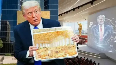 Trump, Miami'de Altın Kütüphanesini Tanıttı: İçinde Altın Heykel ve Air Force One Var