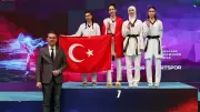 Antalya'daki Taekwondo Turnuvasında Türk Sporcular 5 Madalya Kazandı
