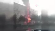 Arnavutköy'de Çelik Tel Fabrikasında Çıkan Yangın Korkuttu