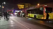Beşiktaş'ta Servis Minibüsü ile İETT Otobüsü Kafa Kafaya Çarpıştı: Yaralılar Var