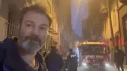 Beyoğlu'nda Çıkan Yangında Oyuncu Umut Özkan Son Anda Kurtuldu