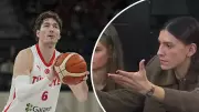 Cedi Osman'ın Hareketi Tijana Boskovic'i Çileden Çıkardı! Tepkisi Ekranlara Yansıdı