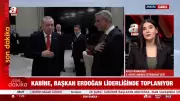 Cumhurbaşkanı Erdoğan Başkanlığında Kabine Toplanıyor: Orta Doğu, Diplomasi ve İç Politika Gündemde