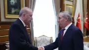 Cumhurbaşkanı Erdoğan, Filistin Devlet Başkan Yardımcısı Hüseyin eş-Şeyh'i Kabul Etti