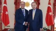 Cumhurbaşkanı Erdoğan, WEF ve BlackRock Başkanı Fink ile Görüştü
