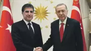 Erdoğan'dan Barzani'ye Geçmiş Olsun ve Çatışmaların Son Bulması Çağrısı