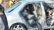 Kızılcahamam'da Hortum Bağlanmış Arabada Ceset Bulundu