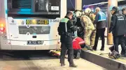 Metrobüs Korkunç Kazaya Neden Oldu: Kadının Ayağı Ezildi