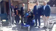 Pozantı'da Mahalle Dayanışması: Engelli Vatandaşa Akülü Sandalye Hediye Edildi