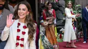 Prenses Kate Middleton, Hindu Tapınağında Çıplak Ayakla Dans Ederek İmaj Kurtardı