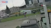 Samsun'da Öğrenci Servisi Kazası: Korkunç Anlar Güvenlik Kamerasında