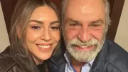 Sinem Kobal, Haluk Bilginer'in 'Baba' Oyununu İzledi ve Kuliste Buluştu
