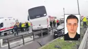 İstanbul'da Polis Servisi Kaza Yaptı: 1 Şehit, 29 Yaralı