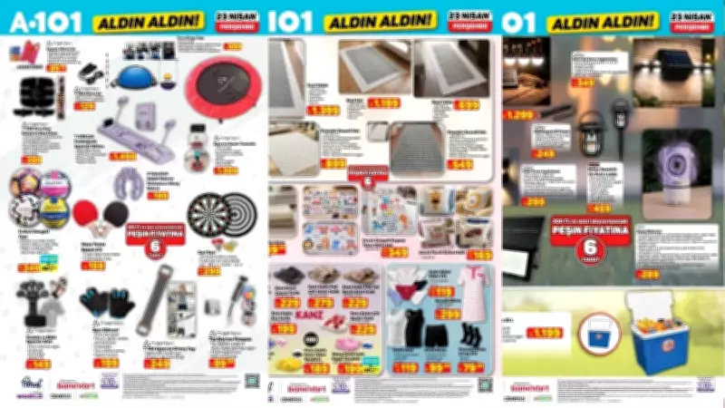 A101'den 23 Nisan'a Özel Aktüel Perşembe Fırsatları Yayınlandı