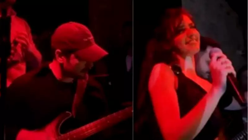 Çağatay Ulusoy, Sevgilisi Aslıhan Malbora'nın Doğum Gününde Gitar Çaldı