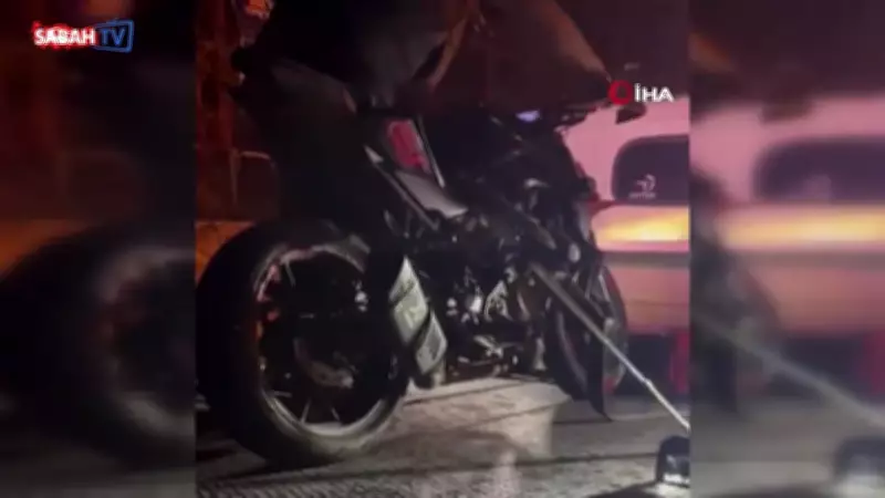 Abartı Egzozlu Motosiklet Sürücüsüne 454 Bin 500 Lira Ceza ve 150 Gün Trafikten Men