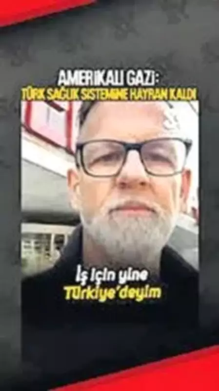 ABD'li Turist Türk Sağlık Sistemine Hayran Kaldı: '1.36 Dolar'a Tedavi Oldum'