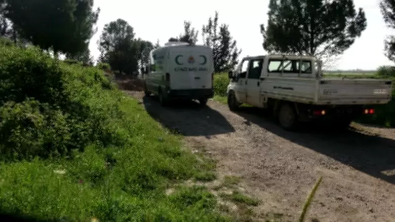 Adana Ceyhan'da ormanda parçalanmış erkek cesedi bulundu