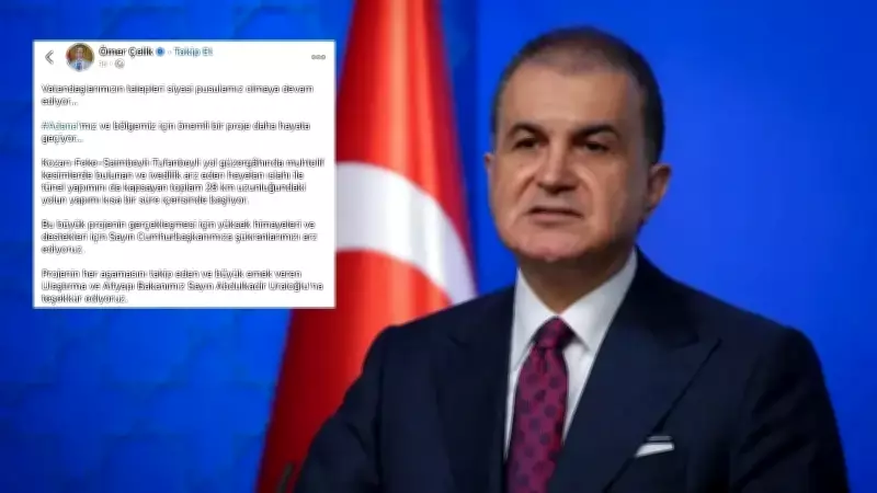 Adana'da Heyelan Islahı ve Tünel Yapımı İçin 28 Kilometrelik Yol Projesi Başlıyor