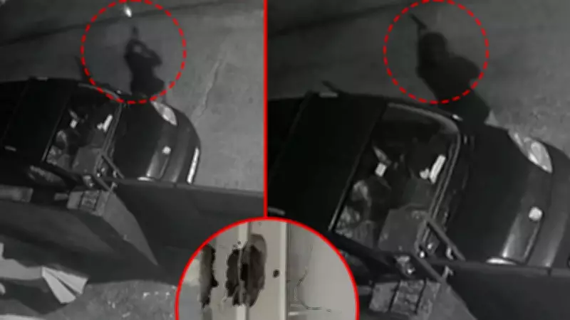 Adana'da Korkunç Saldırı: Kasklı Saldırgan Müstakil Evi Kurşun Yağmuruna Tuttu