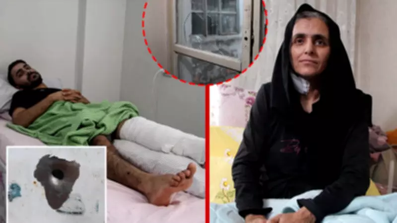 Adana'da Silikon Maskeli Saldırı: Anne ve Oğlu Kurşun Yağmurunda Kaldı