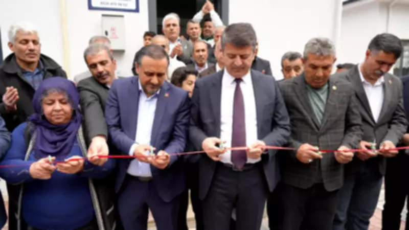 Adıyaman'da Yeşilyurt Mahallesi'ne Muhtar Evi ve Afet Lojistik Odası Açıldı