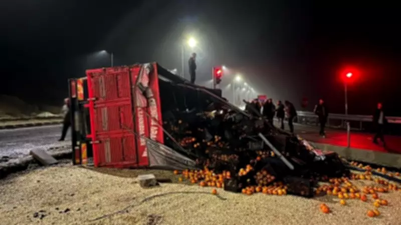 Adıyaman'da Zincirleme Trafik Kazası: TIR ve İki Minibüs Çarpıştı, 5 Yaralı