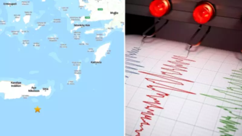 Akdeniz'de 4,9 Büyüklüğünde Deprem Meydana Geldi