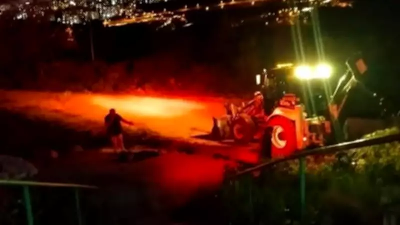 Çalışma Sırasında Doğal Gaz Hattı Zarar Gördü: Operatör Bayıldı