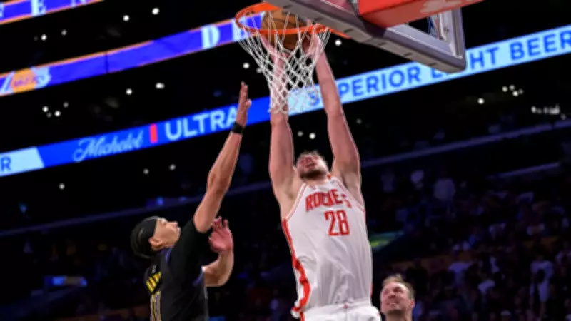 Alperen Şengün'ün Parlaması Houston'a Yetmedi: Lakers Seriyi 2-0 Yaptı