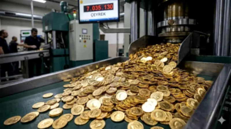 Altın Üretiminde Çeyrek Altın Zirvede: İlk Çeyrekte 5 Milyon Adet Aşıldı