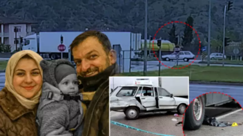 Amasya'da feci kaza: 10 aylık Yamaç bebek annesinin kucağından fırladı